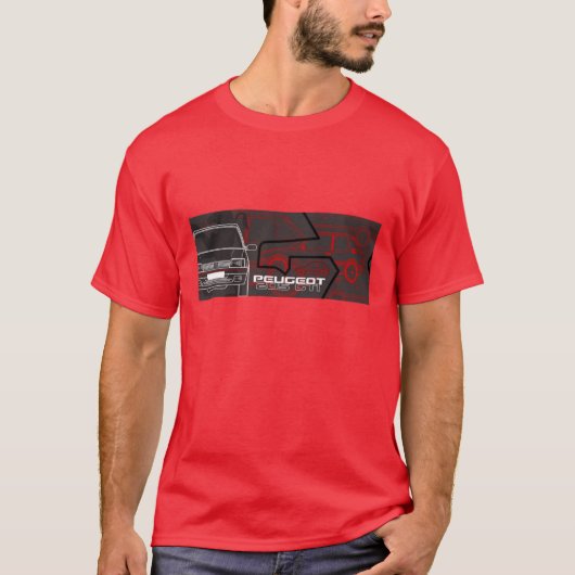 Peugeot 205 GTI T-shirt (Voorkant)