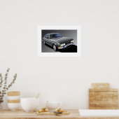 Peugeot 504 Coupe Poster illustratie (Keuken)