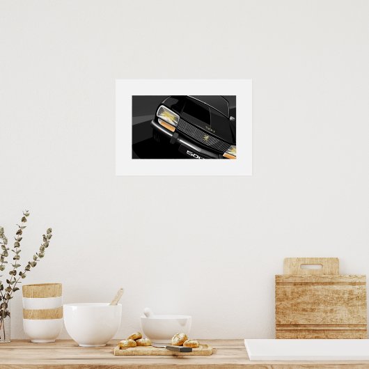 Peugeot 504 poster (Keuken)