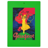 Peugeot Bicycle  PosterEuropa Klembord (Achterkant)
