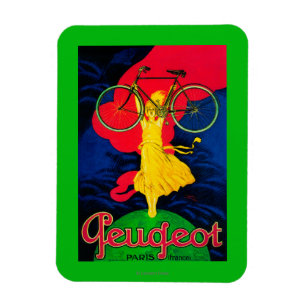 Peugeot Bicycle  PosterEuropa Magneet