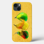 Peul waterverf Hoesje-Mate iPhone ca Case-Mate iPhone Case (Achterkant)