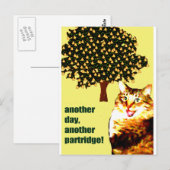 peulboom briefkaart (Voorkant / Achterkant)