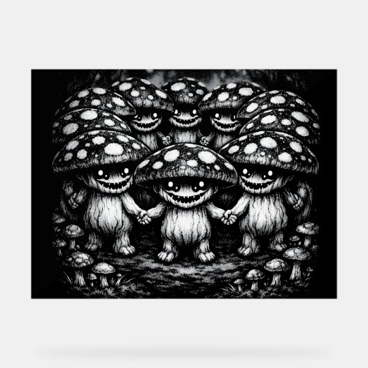 Peuple Champignon • Créatures de la Forêt par Bur (Recto)