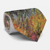 "Peupliers (automne)" par Claude Monet - cravate (Roulé)