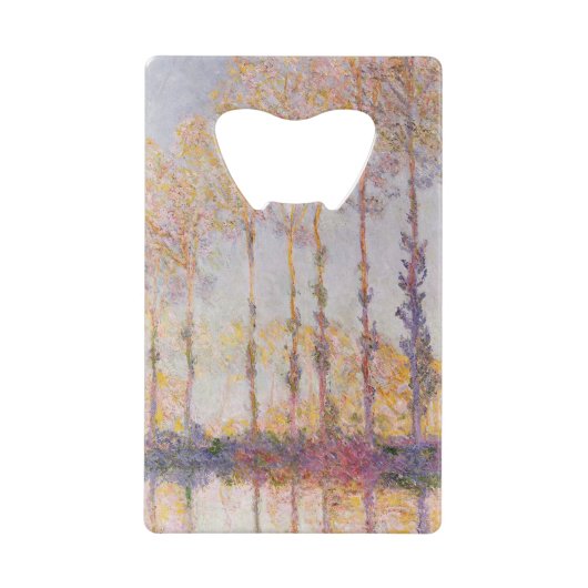 Peupliers de Claude Monet | sur les banques de (Devant)