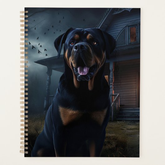 Peur d'Halloween Rottweiler (Devant)