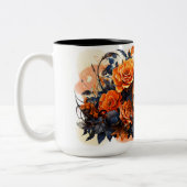 Peur Halloween Crâne en céramique Mug (Gauche)