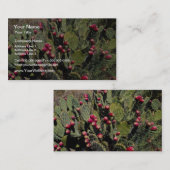 Peuracidocactus, Sonoran-woestijn Visitekaartje (Voorkant / Achterkant)