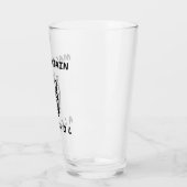 Peut contenir de l'alcool Verre de pint – Drôle de (Gauche)