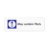 Peut contenir un étiquette Nuts (Devant)