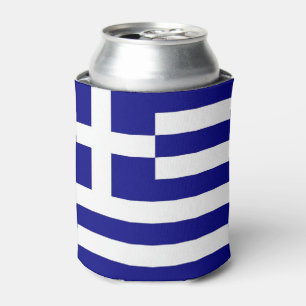 Peut le glacière avec le drapeau de la Grèce