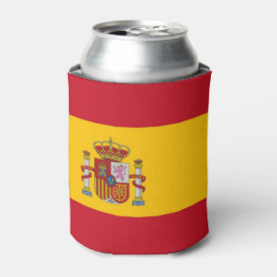 Peut le glacière avec le drapeau de l'Espagne