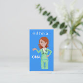 PEUT le modèle de carte de visite (Debout devant)