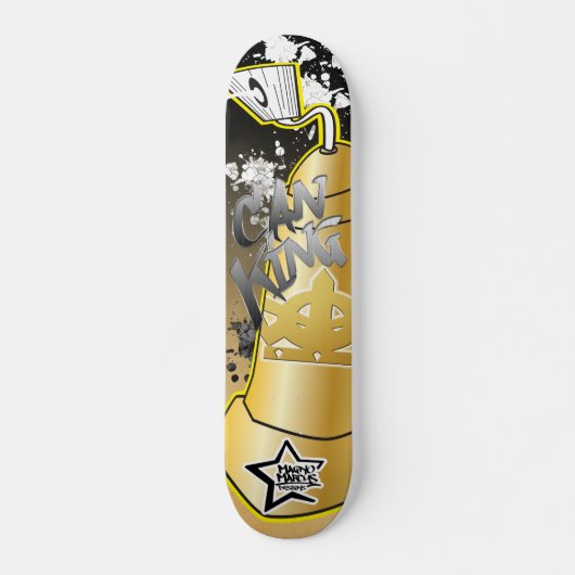 Peut le Roi Graffiti Skateboard (Devant)