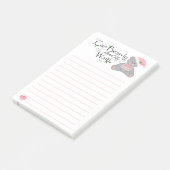 Peut l'Ours-LY attendent la note de post-it de (Incliné)