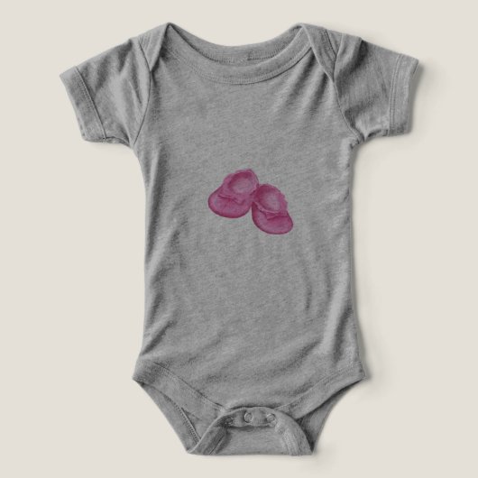 peut modifier tout le texte. T-shirts bébé (Design Recto)