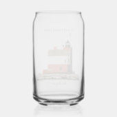 peut verre de Round Island Light (Verso)