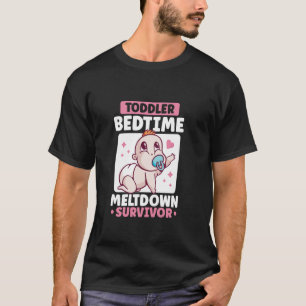 Peuter Bedtijd Uitbarsting Overlever T-shirt