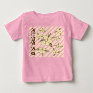 Peuter Big Sister Roze Fancy T-shirt