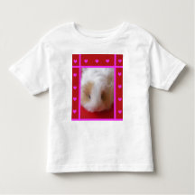 Peuter Guinee Pig Hearts T Shirt