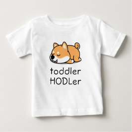 Peuter HODLer Dogecoin Crypto Schattige Baby Shiba