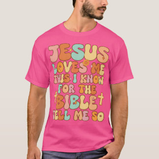 Peuter Jesus Loves Me This I Know Kind Jeugd Jesus T-shirt