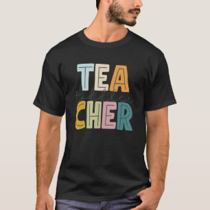 Peuter Leraar Student Happy First Laatste 100 dag  T-shirt