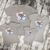 Peuter neef Crew Retro Ghost Halloween Matching Kinder Shirts