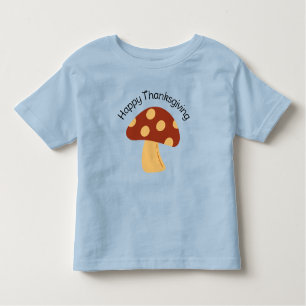 Peuter Paddestoel Thanksgiving Outfit Kinder Shirts