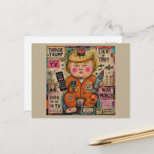 Peuter President Briefkaart