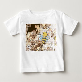 PEUTER RUFFLE T-shirt VLIEGENDE BIJ EN KANT