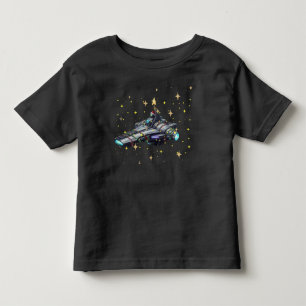 Peuter Ruimtevaartuig i3 atlas Gouden Sterren Zwar Kinder Shirts