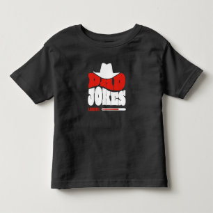 Peuter "Slechte Grappen" Cowboy Grafisch T-shirt -
