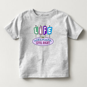 Peuter T-shirt met een retro design.