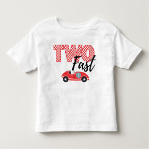 Peuter T-shirt, TWEE snelle 2e verjaardag T-shirt