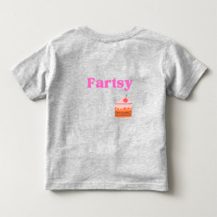 Peuter Tshirt Grappig gezegde in roze