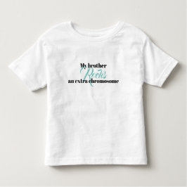Peuter Tshirt "Mijn broer rotsen