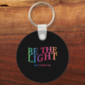 Peuter zij het licht God Zoon Zuster Broeder Chris Sleutelhanger (Voorkant)