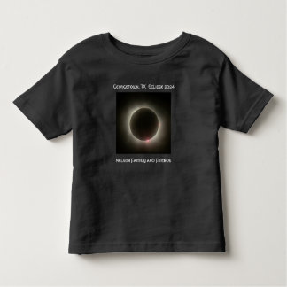 Peuter Zwart SQ Georgetown Total Eclipse T-ShirtR Kinder Shirts