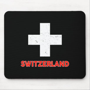 Peuter Zwitsers shirt Zwitserland Vlag Baby Jongen Muismat
