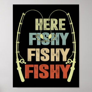 Peuterjongen Hier-visachtig Funny Gevist Buddy B F Poster