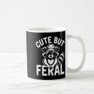 Peuterjongen Schattige Maar Feral Wasbeer Cowboy T Koffiemok