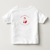 Peuters T-shirts / SANTA HO HO HO (Achterkant)