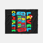 Peuterschool Compleet Laatste Dag van School Video Fleece Deken (Voorkant (Horizontaal))