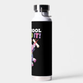 Peuterschool Nailed It Unicorn Afstudeerdop Waterfles (Links)