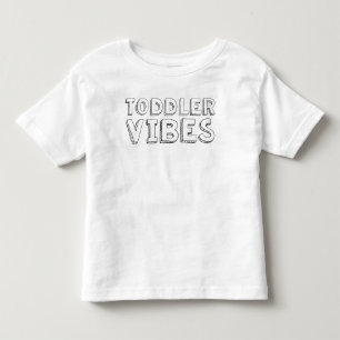 Peutertijd is een Vibe - Peuter Humor T-shirt