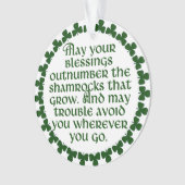 Peuvent vos bénédictions dépasser les shamrocks, (devant)