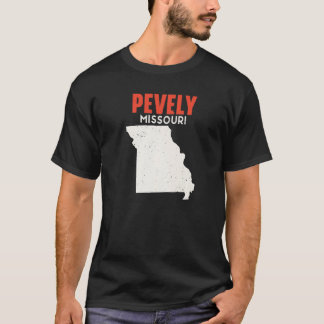 Pevely Missouri USA State America Travel Missouria T-shirt