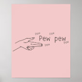 Pew-peug Poster (Voorkant)